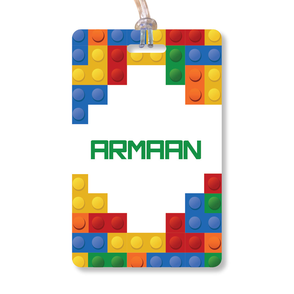 Luggage Tags - Lego, Set of 2