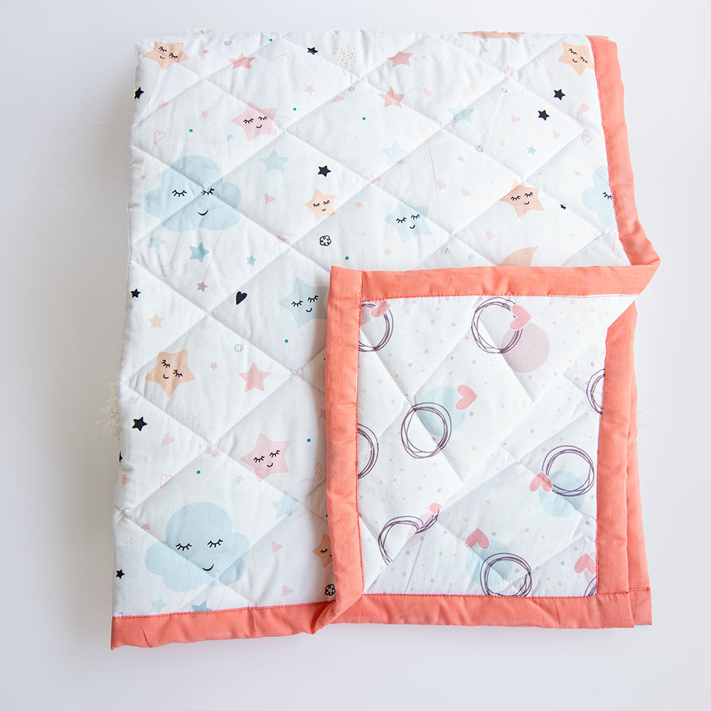 Super Value Bedding Set - In The Sky & Circle Of Love (Set Of 11)