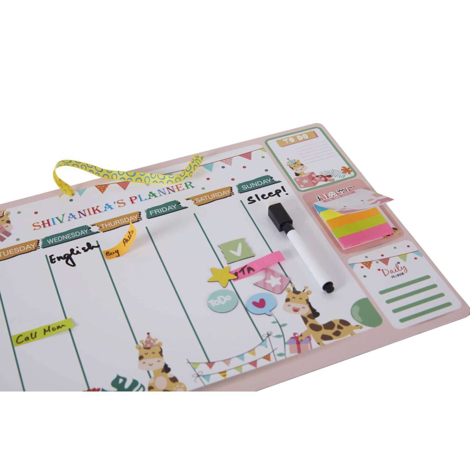 Magnetic Planner - Happy Giraffe