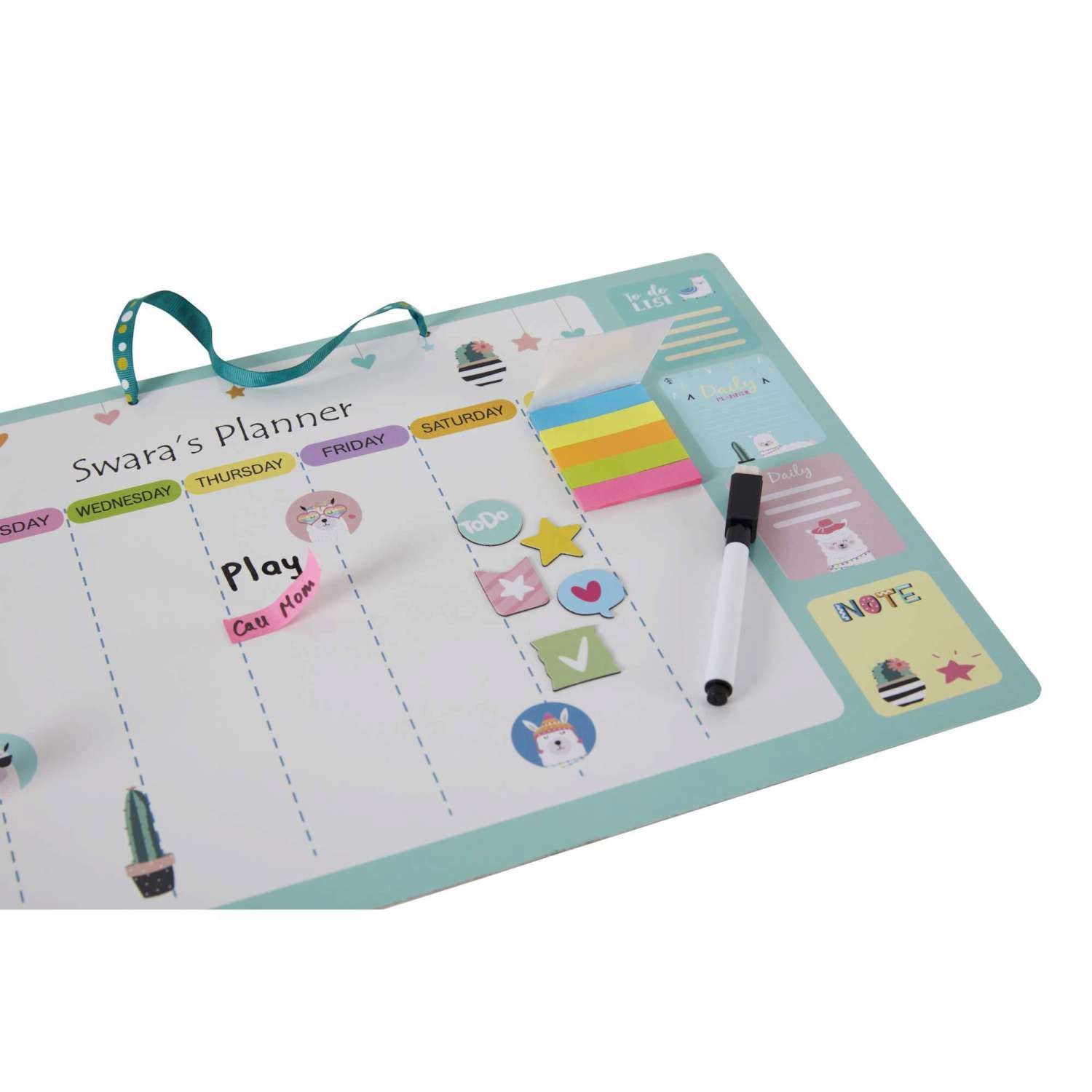 Magnetic Planner - Sweet Llama