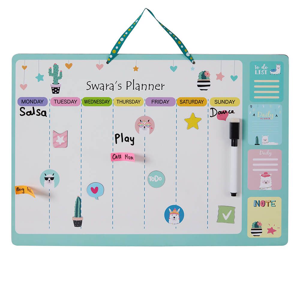 Magnetic Planner - Sweet Llama