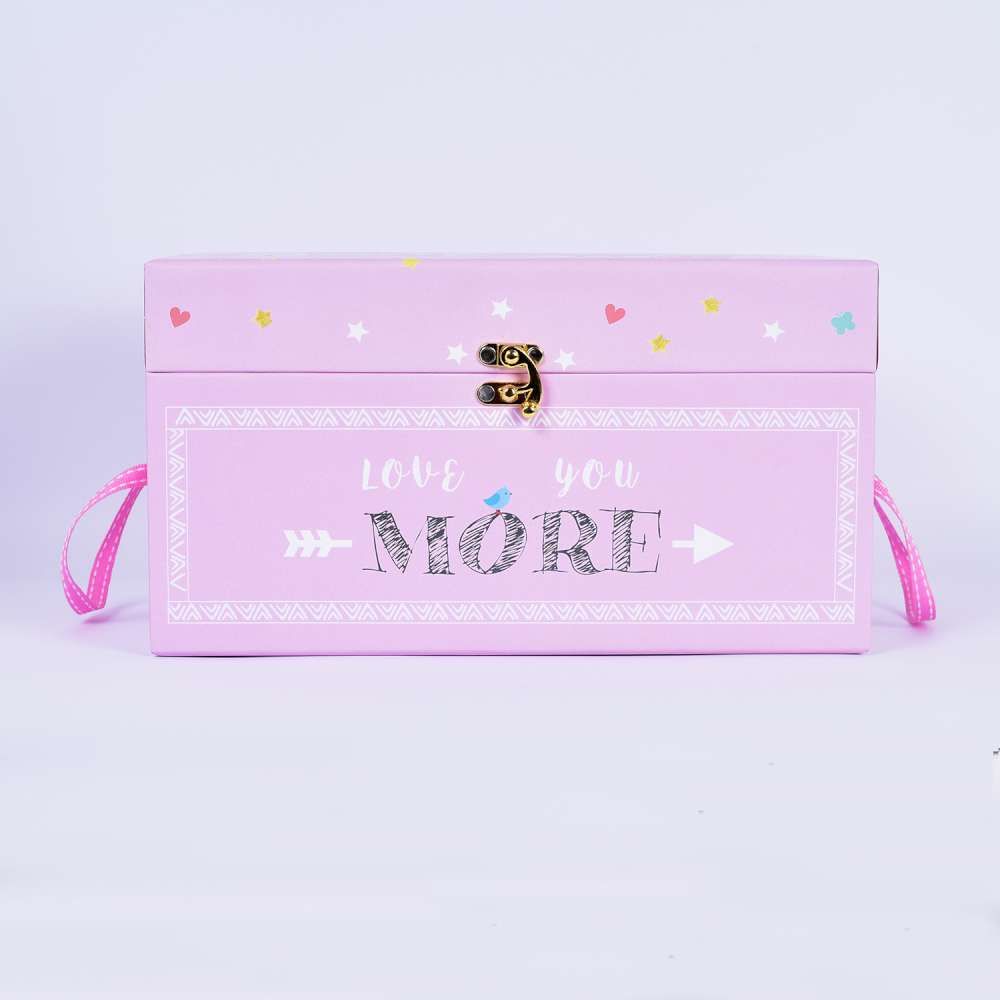 The Pink More Hugs More Kisses- Trunk