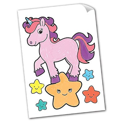 Orchard Toys Colouring Book & Personalised Crayon Set - Unicorn