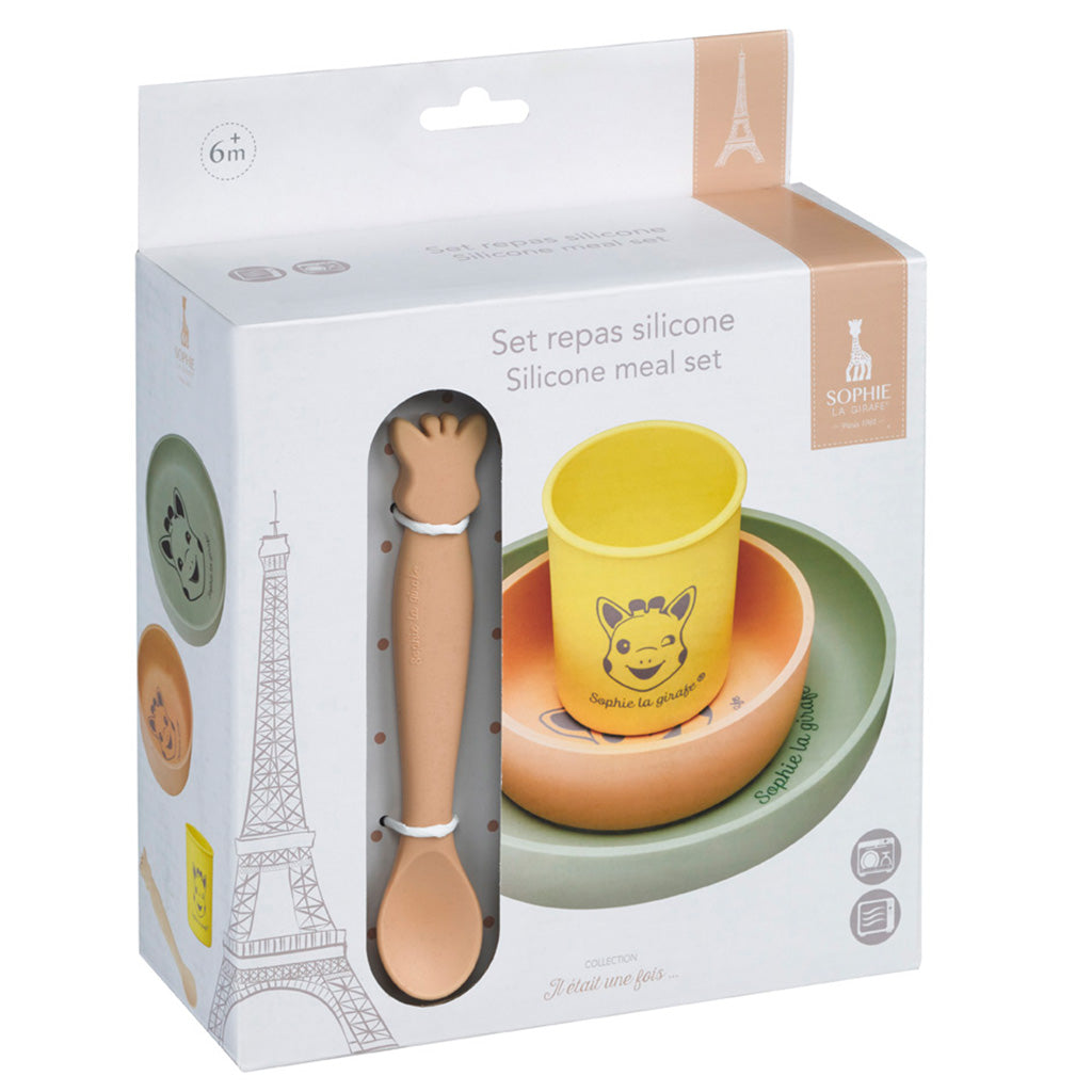 Sophie la Girafe Silicone Meal Set