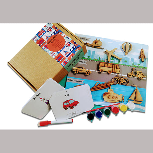 Transport Vehicles Activity Kit