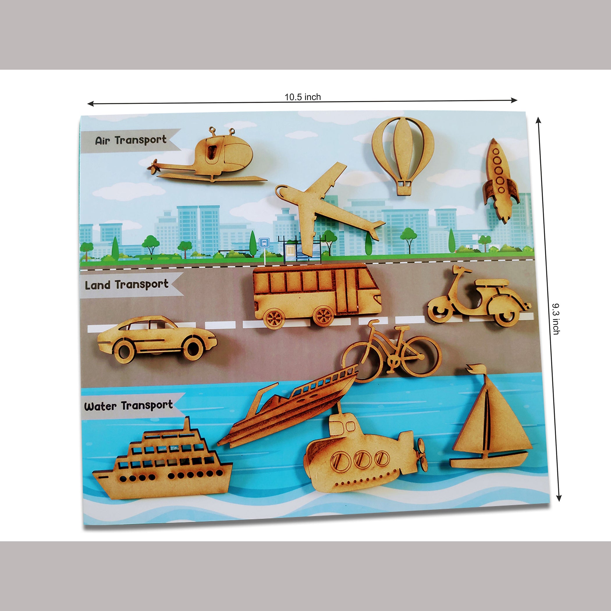 Transport Vehicles Activity Kit