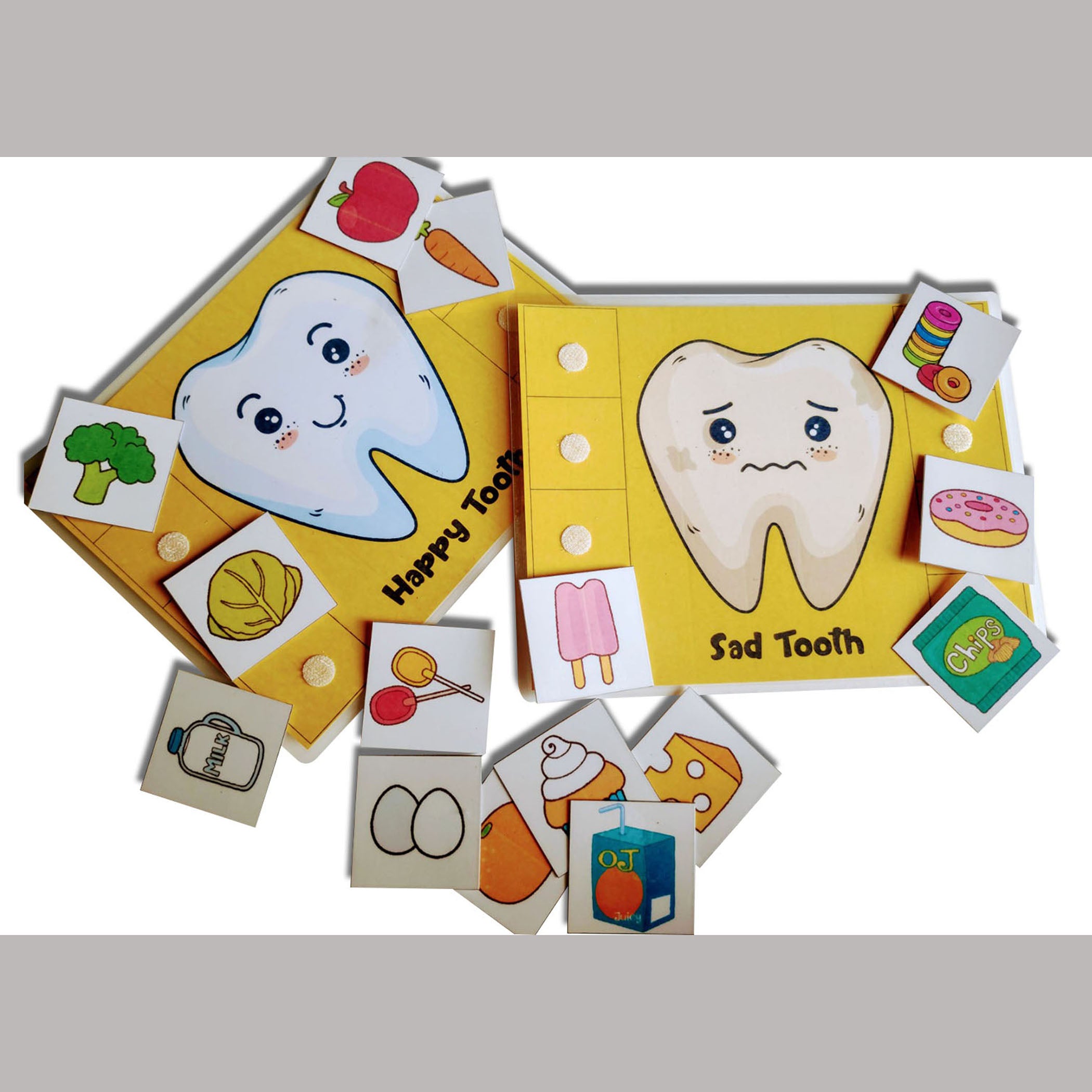 Happy Tooth Sad Tooth Sorting Activity