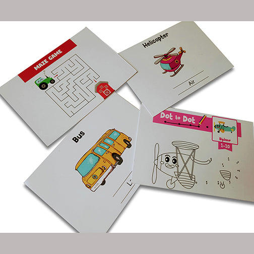 Transport Vehicles Activity Kit