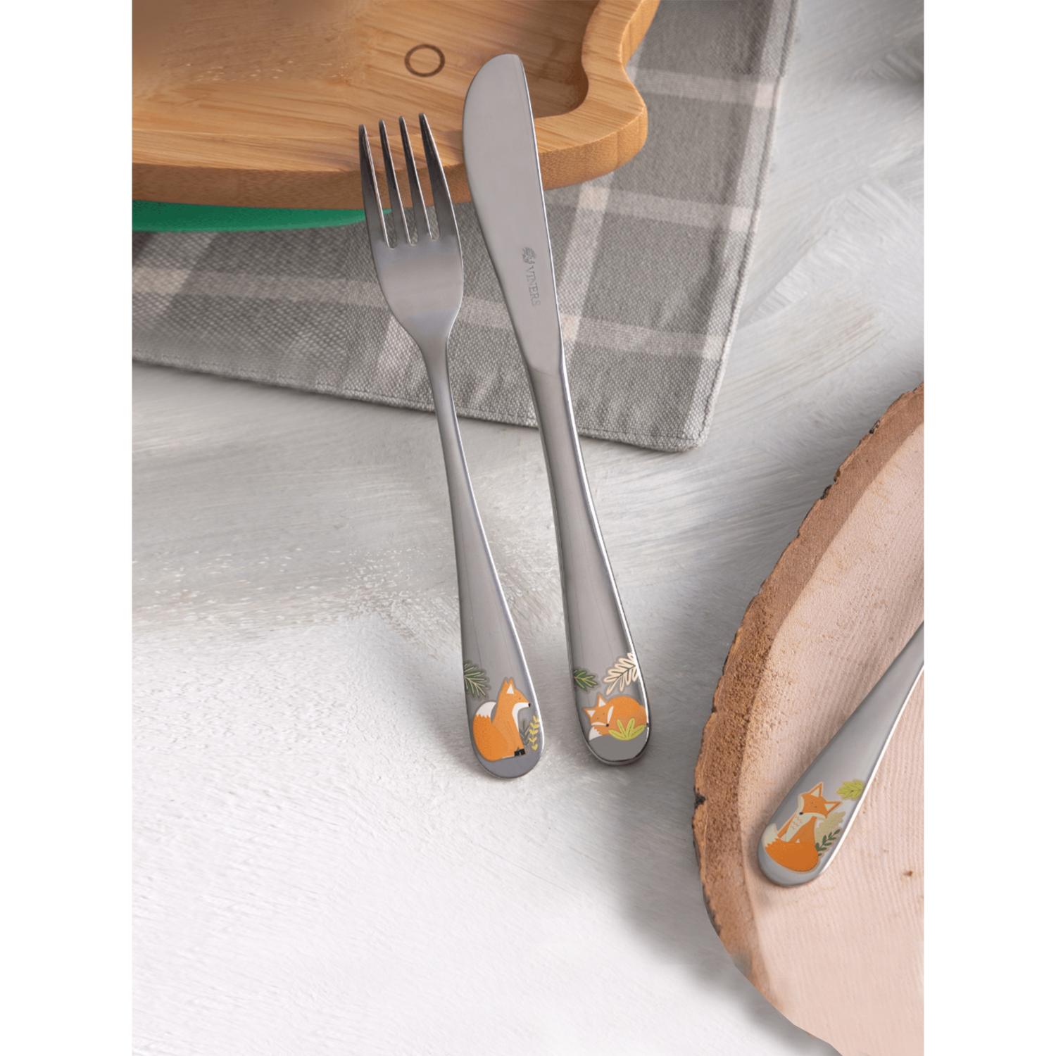 Viners Fox 3 Pce Kids Cutlery Set Giftbox