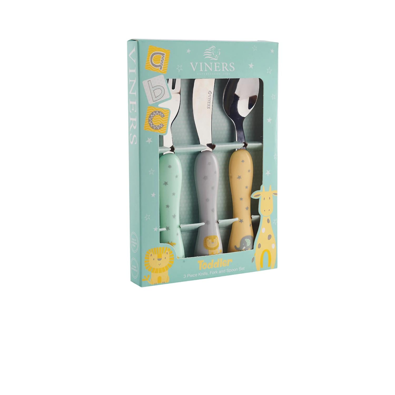 Toddler 3 Pce Cutlery Set Giftbox