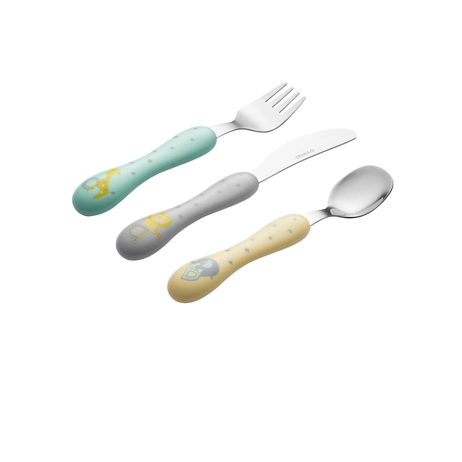 Toddler 3 Pce Cutlery Set Giftbox