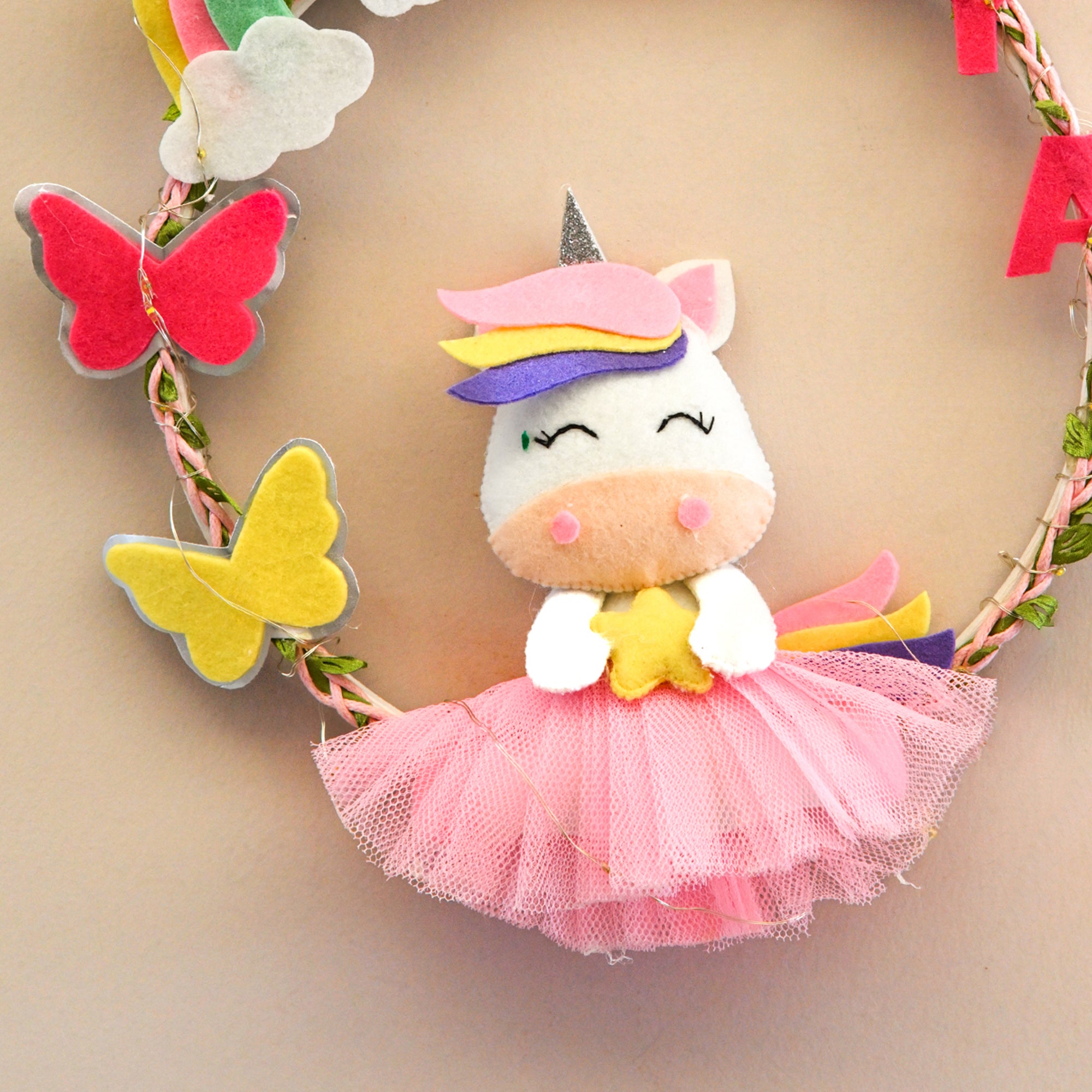 Junior Unicorn Dreams Mini Light Hoop