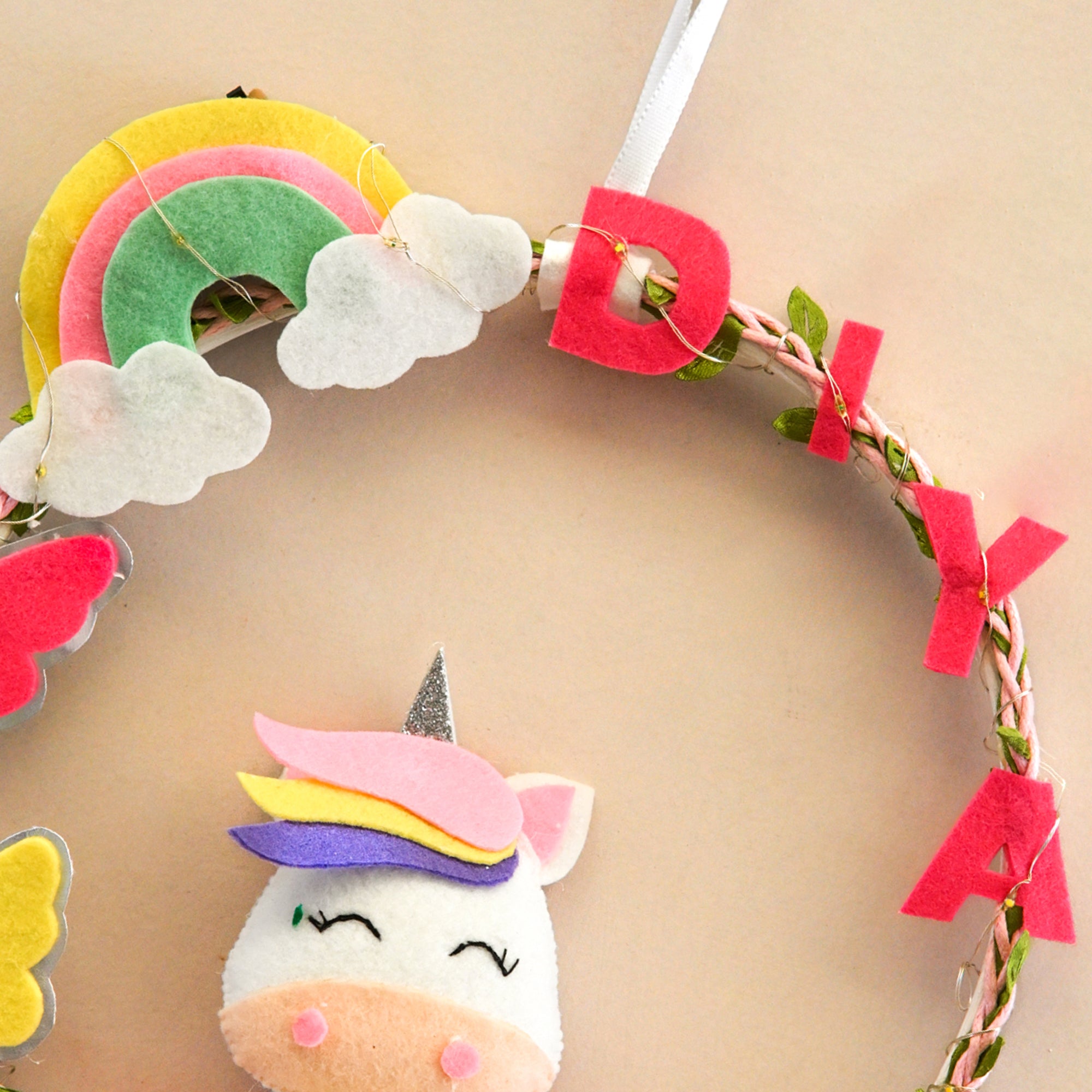 Junior Unicorn Dreams Mini Light Hoop