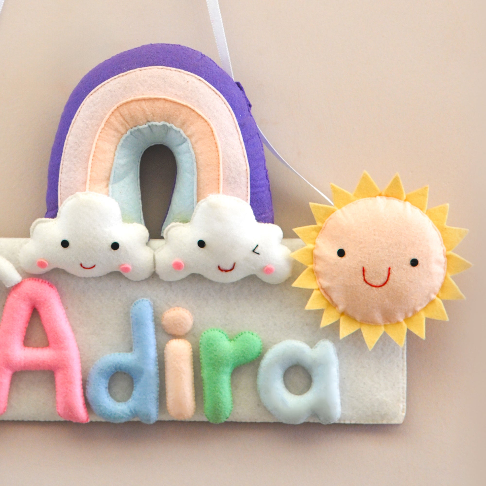 Junior Unicorn Dreams Personalised Name Plate