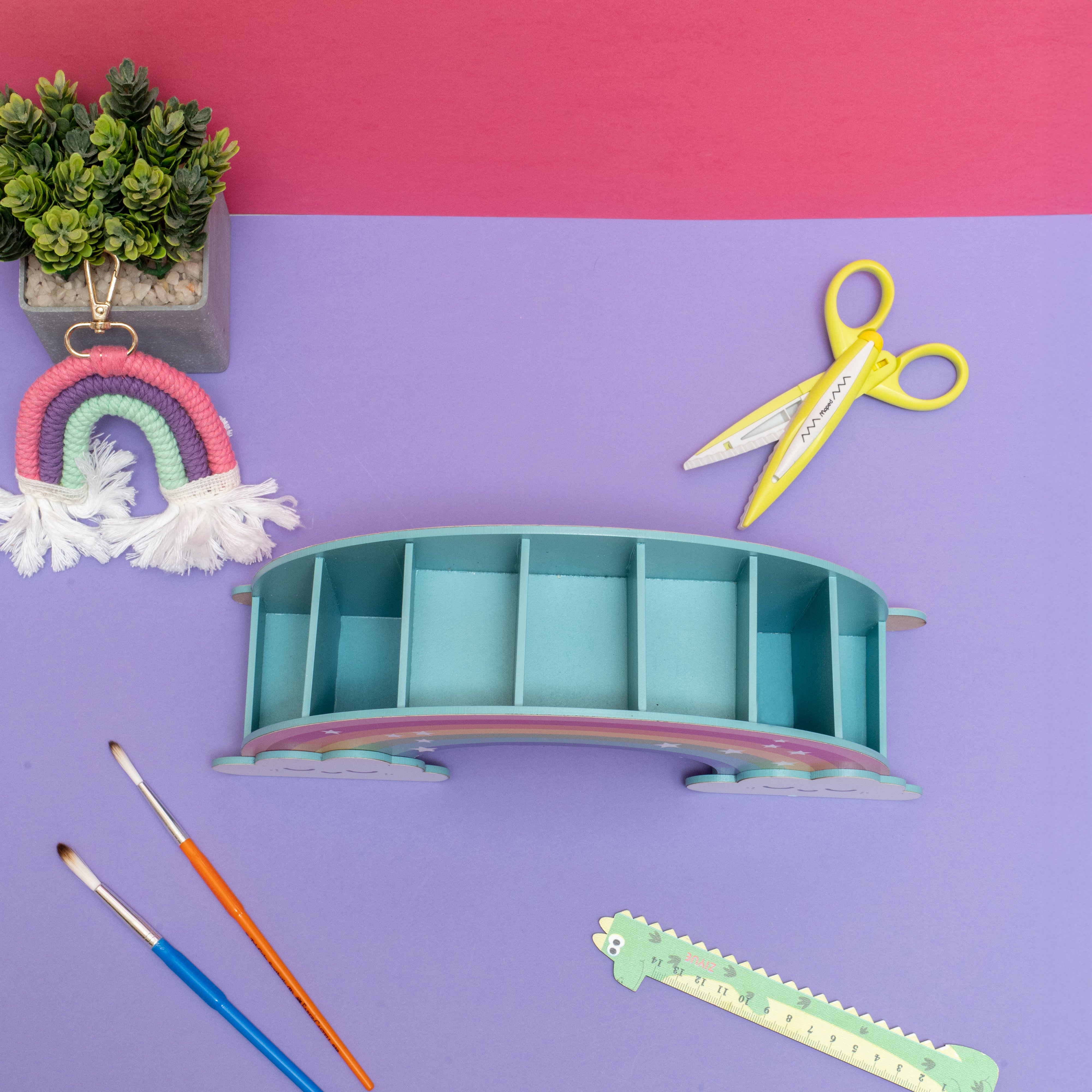 Pastle Rainbow Penstand
