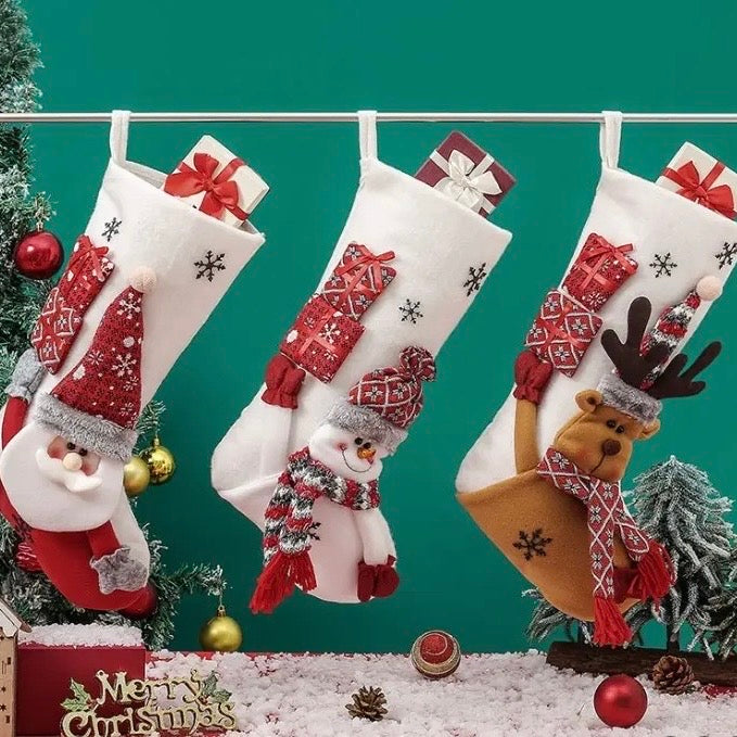 Babble Wrap Surprise Wishes Stocking (Snowman)