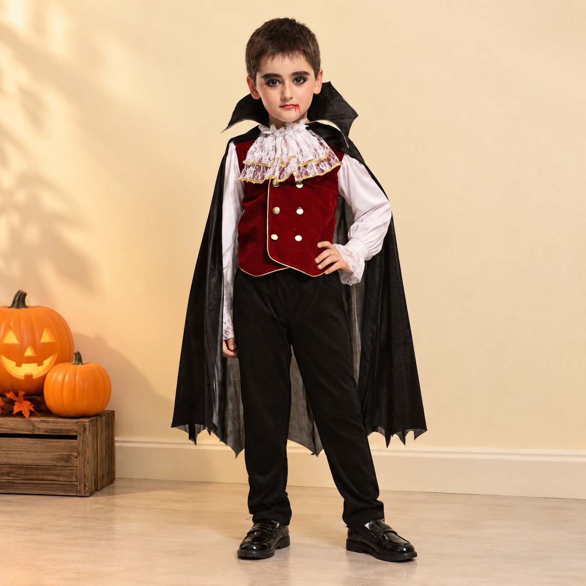 Midnight Vampire Costume for Kids - image 3