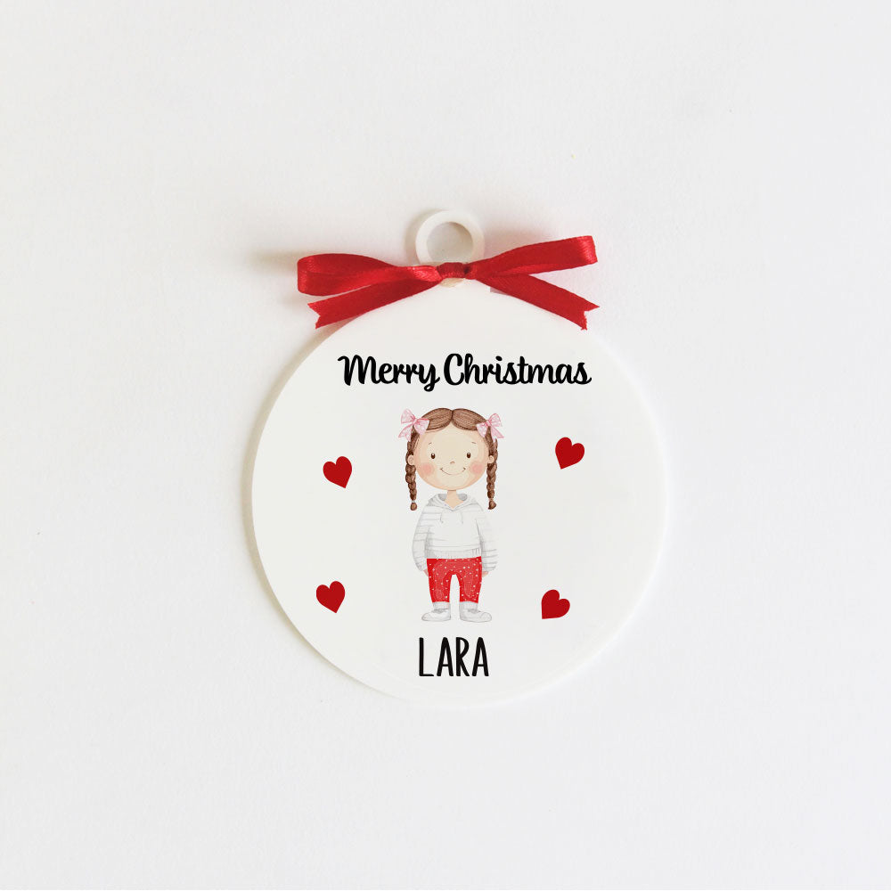 Christmas Family Ornament - 1 Person/Pet