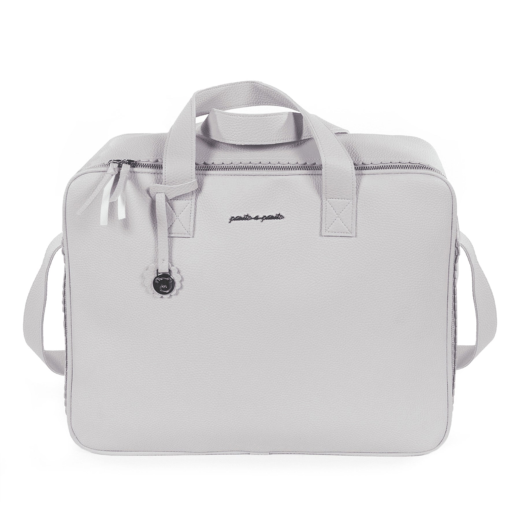 Pasito a Pasito Biscuit Grey Travel Holiday and Maternity Bag