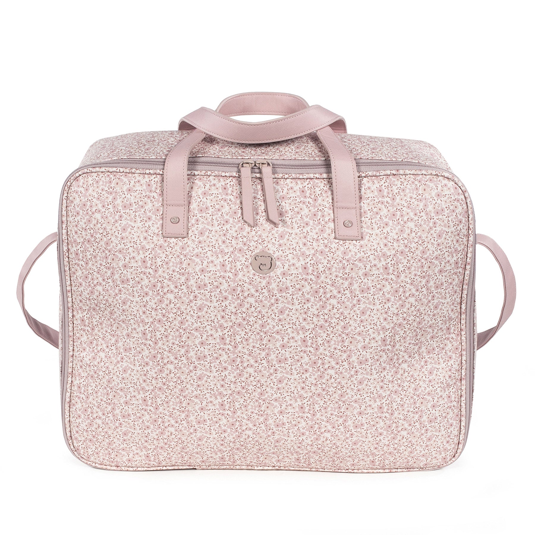 Pasito a Pasito Flower Mellow Pink Travel Holiday and Maternity Bag