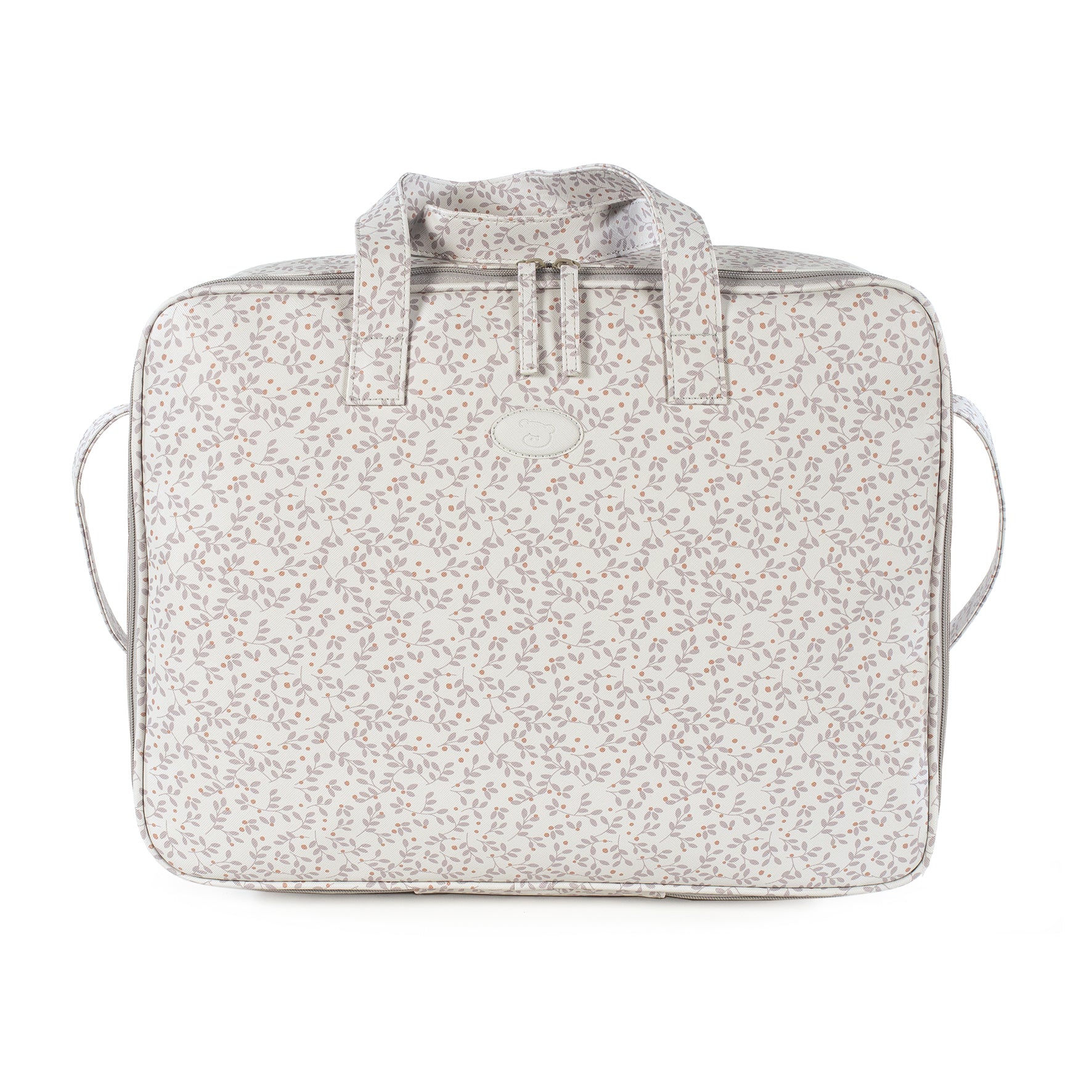 Pasito a Pasito Berries Grey Travel Holiday and Maternity Bag