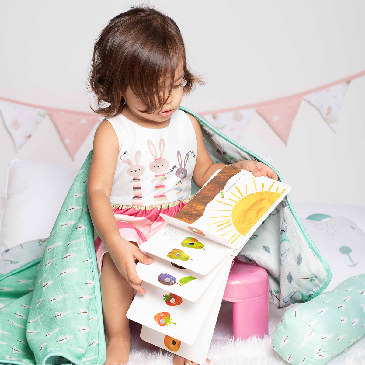 Tiny Snooze Organic Muslin Blanket