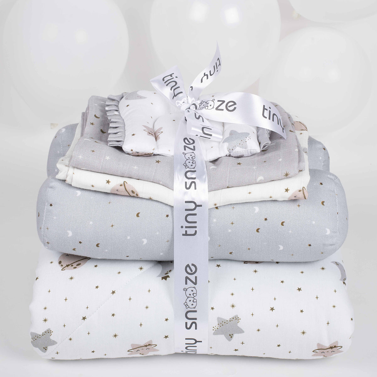 Tiny Snooze Newborn Gift Set- Starry Nights