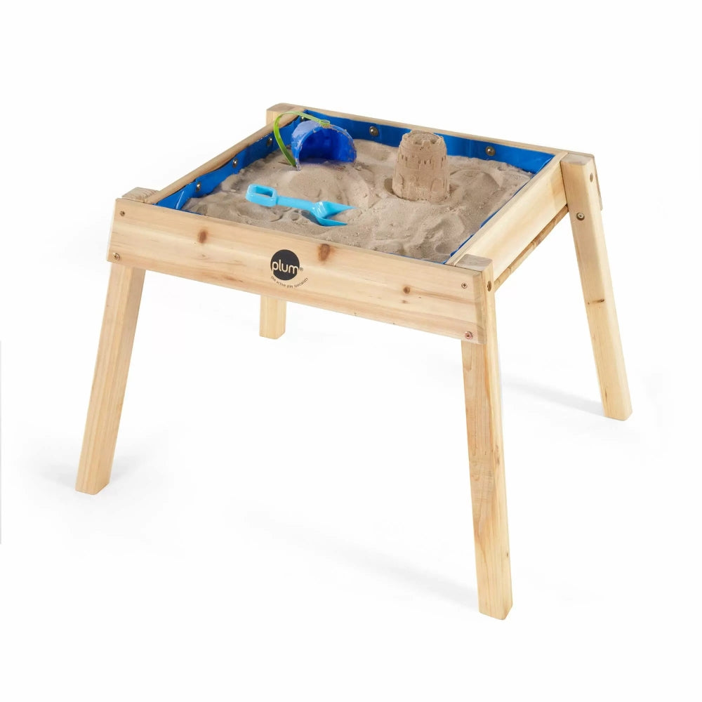 Plum Build And Splash Wooden Sand And Water Table (Natural)