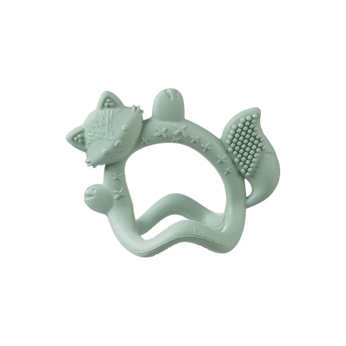 b.box Silicone Wrist Teether Fox