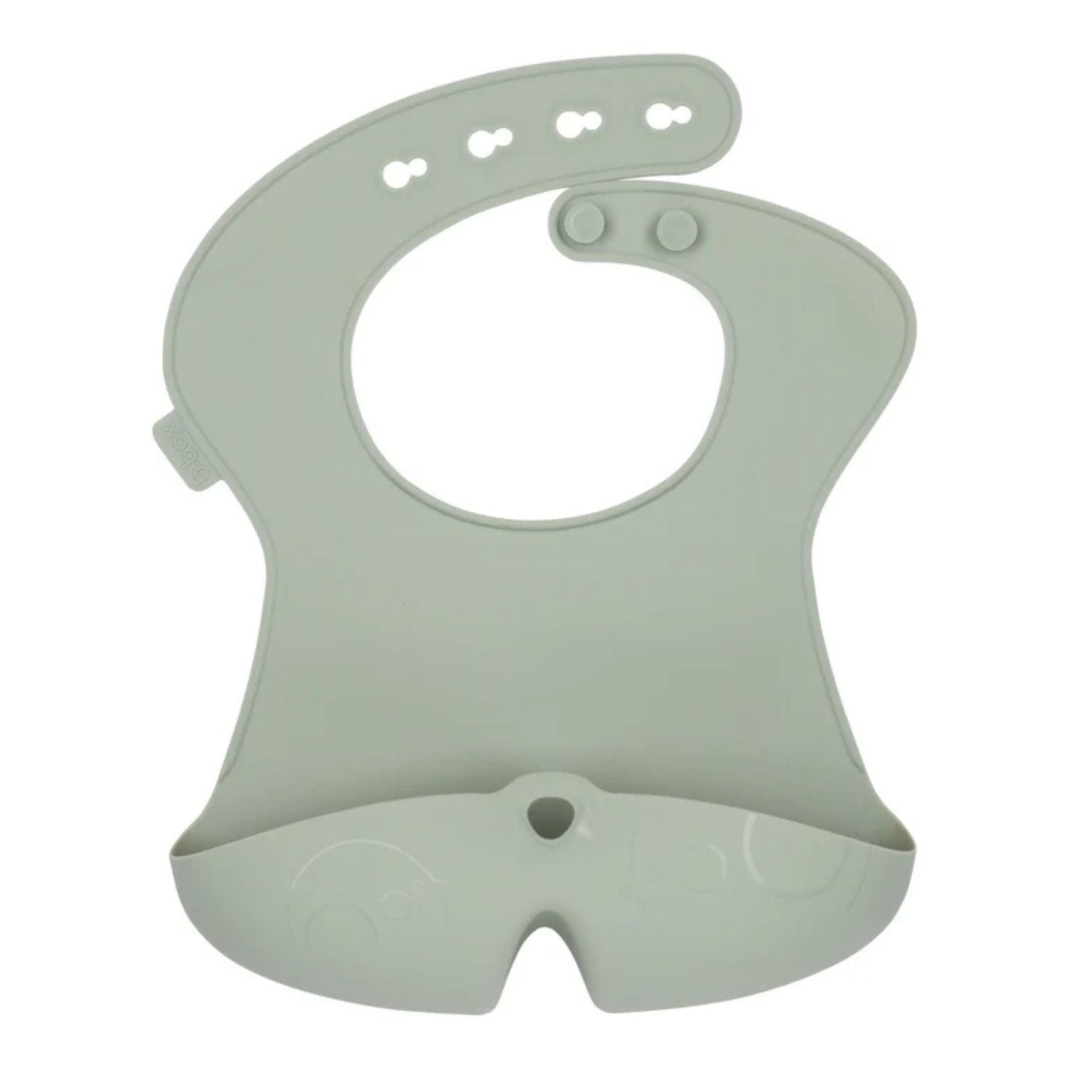 b.box Silicone Bib Sage Green