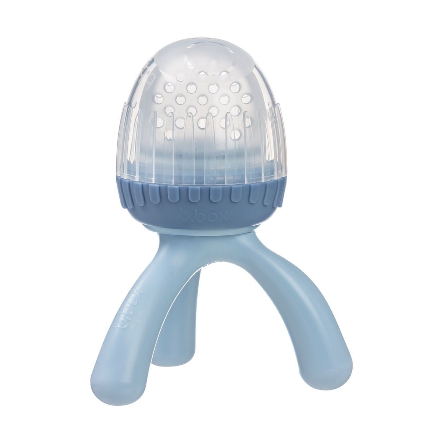 b.box Silicone Fresh Food Feeder Lullaby Blue