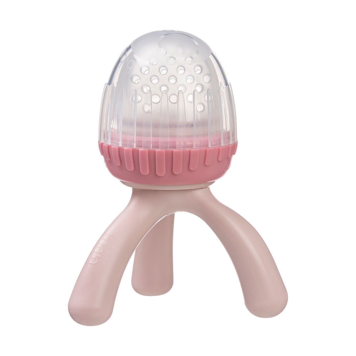 b.box Silicone Fresh Food Feeder Blush Pink