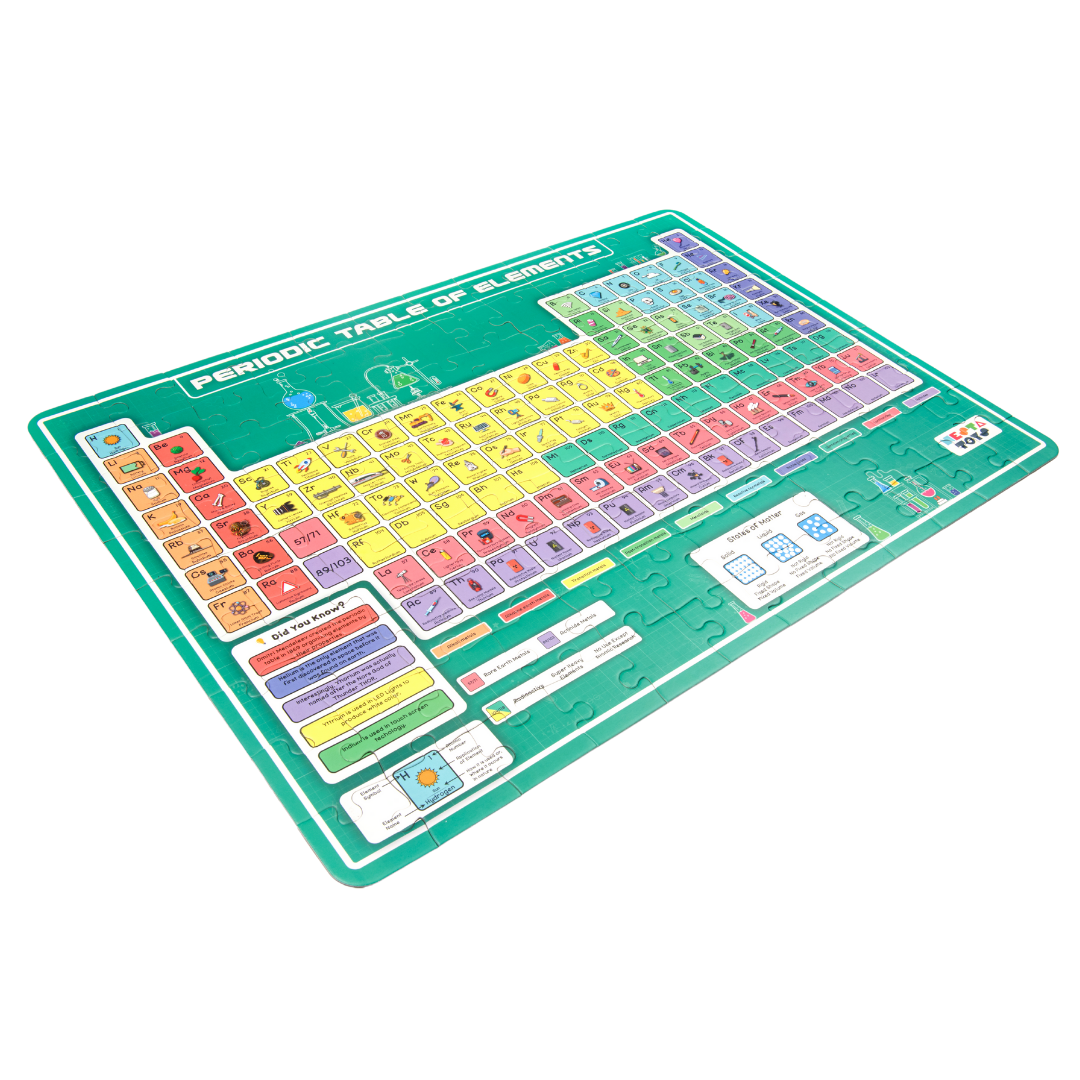 Periodic Table of Elements Jigsaw Puzzle (108 Jumbo Pieces)