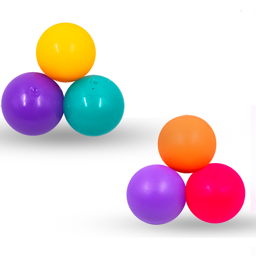 Scoobies Nano Glow Balls – Mini Glow-in-the-Dark Sensory Balls | Soft, Stretchy & Washable | Portable Fidget Toy | Safe for Kids 3+