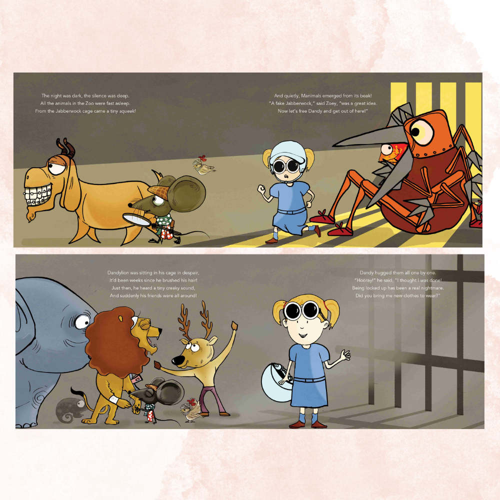 Personalised Storybook -  The ZooKeeper; Should Animals Be Kept In A Zoo?
