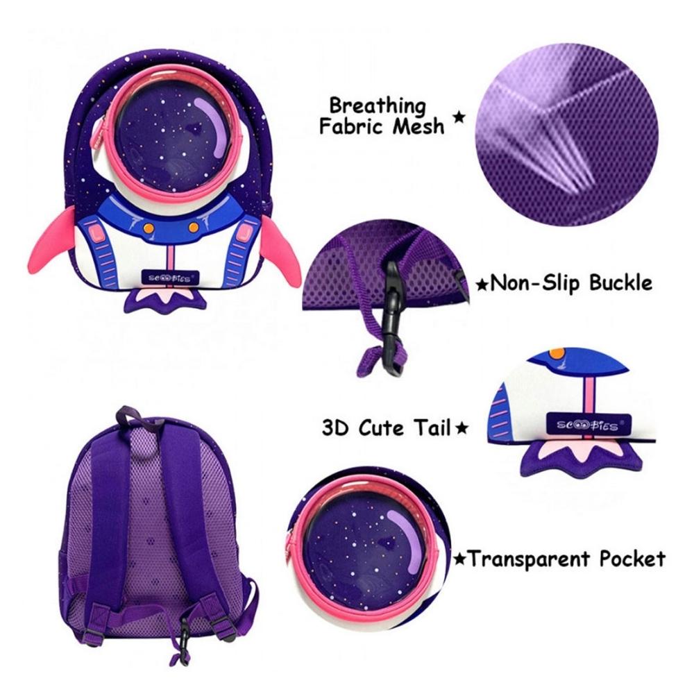 Purple Rocket Toddler Bag Combo