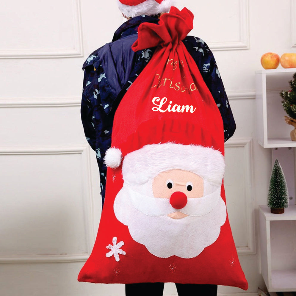 Christmas Sacks- Santa (Grand Size)