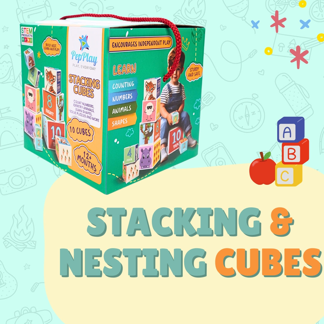 Pepplay Stacking & Nesting Cube