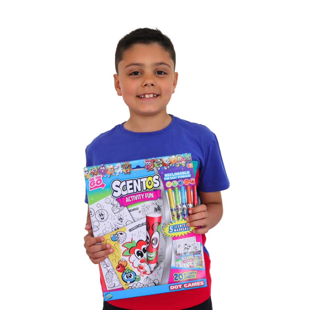 Scentos On The Go Scented Activity Fun Sets - Maze Craze & Dot To Dot