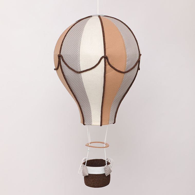 Brown Hot Air Balloon Lamp - Brown