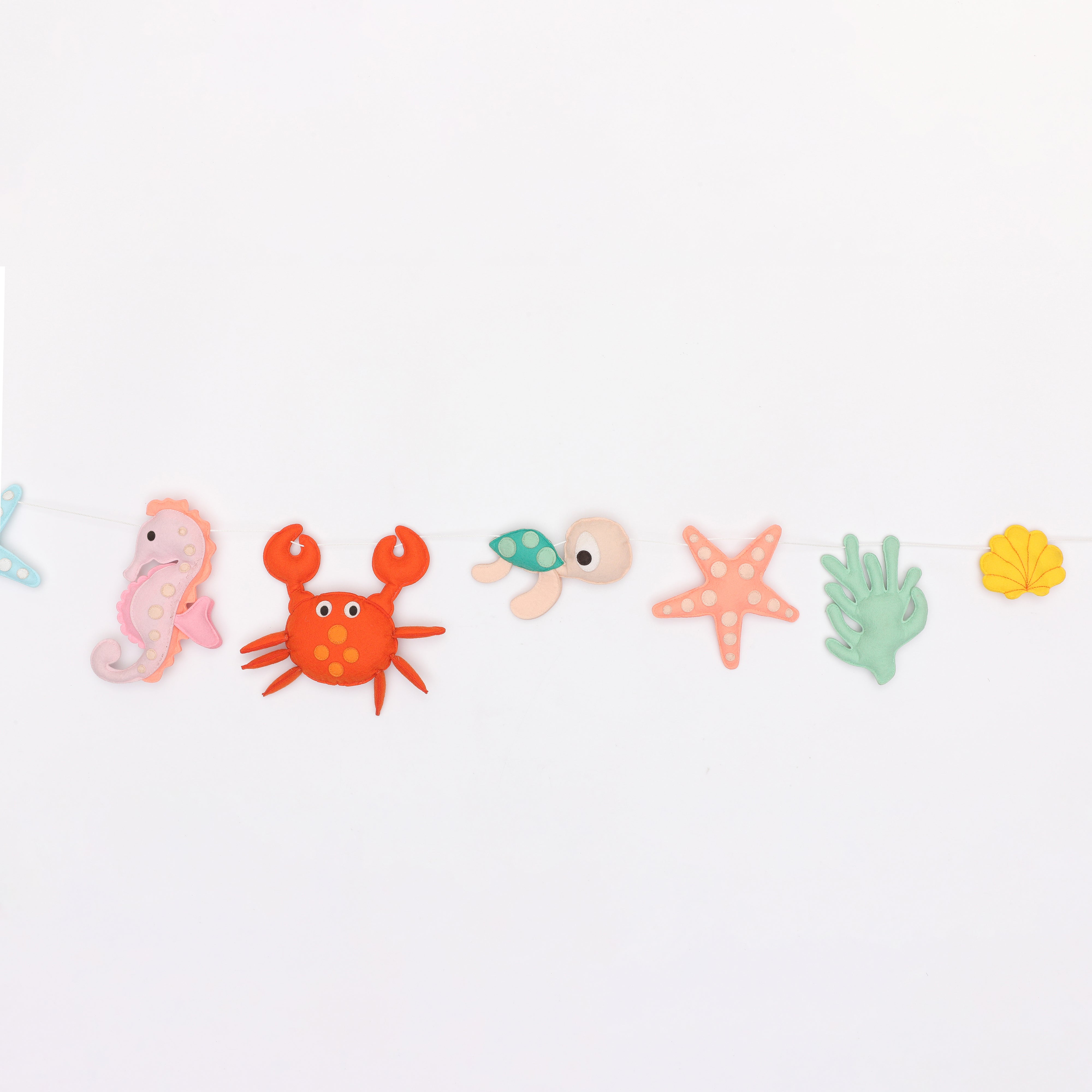 Under Water Animal Felt Garland