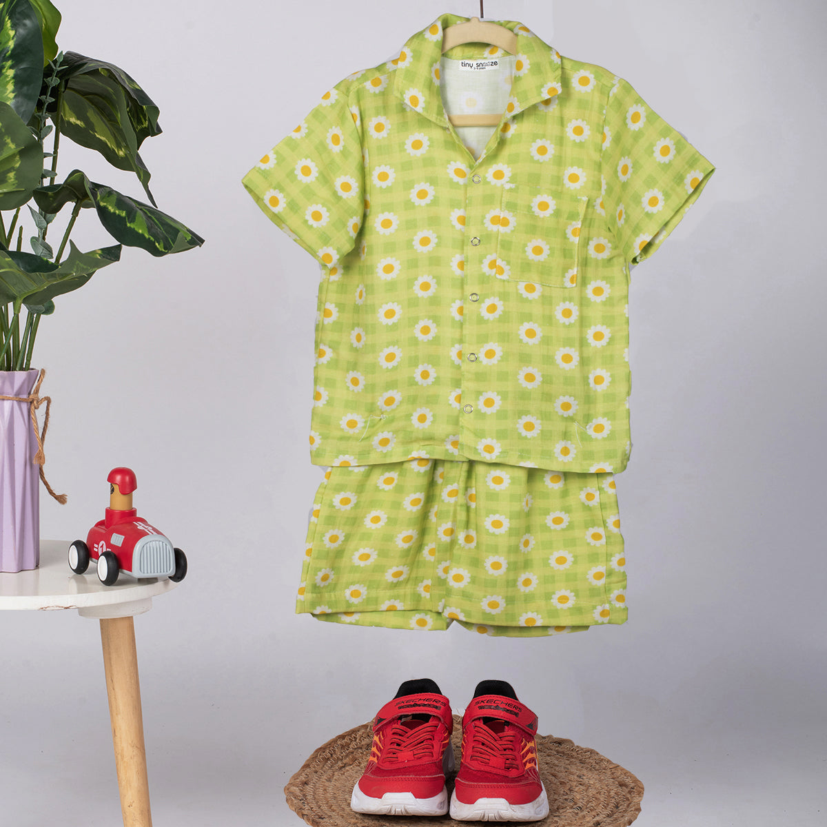 Boys Co-Ord Set- Ghingham