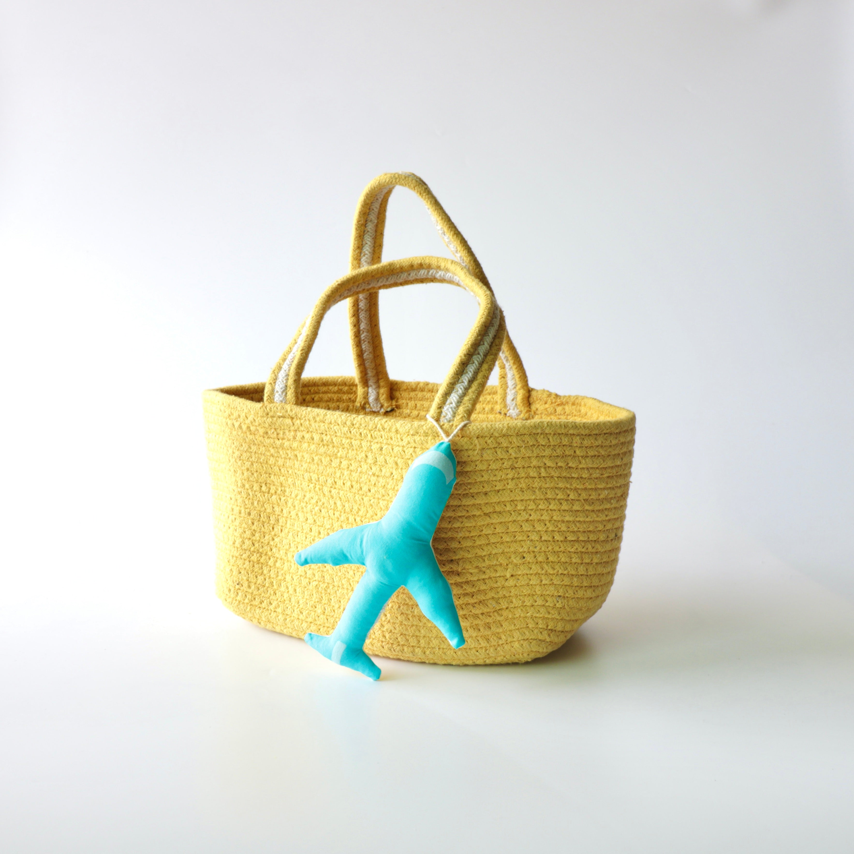 Multipurpose Storage & Gift Basket - Yellow (Plane)