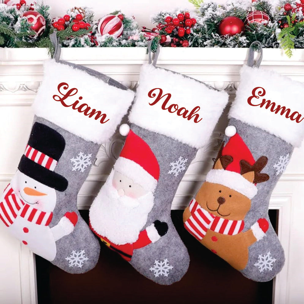 Holiday Harmony Stocking - Snowy Snowman