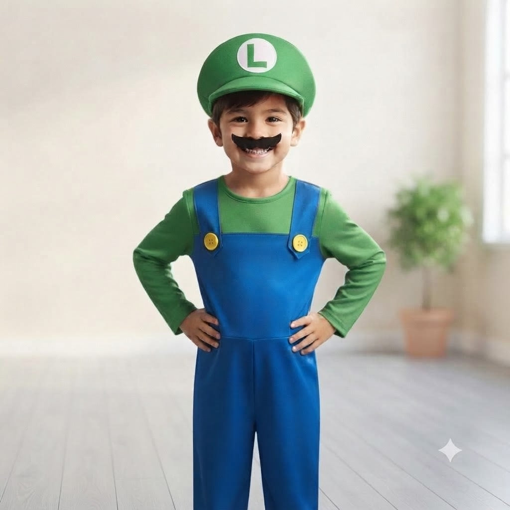 Super Mario Bros Costume-Luigi - image 9