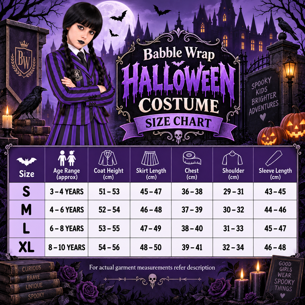 Wednesday Dark Academy Costume - image 11