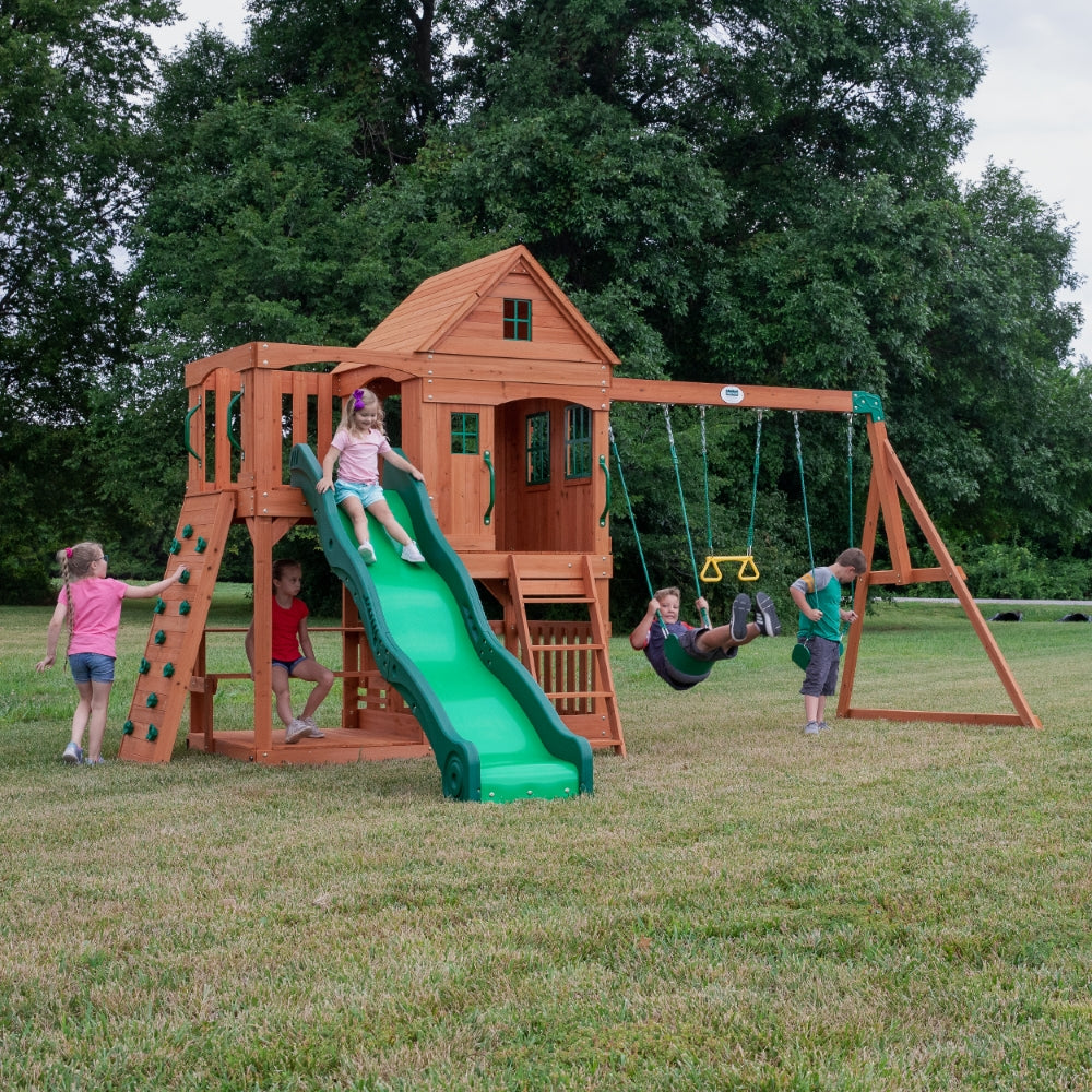 Hill Crest Play Tower (Incl. Swings)