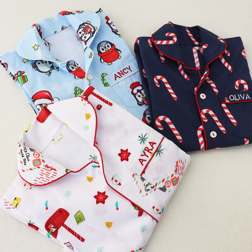 Men Letter To Santa Pajama Set