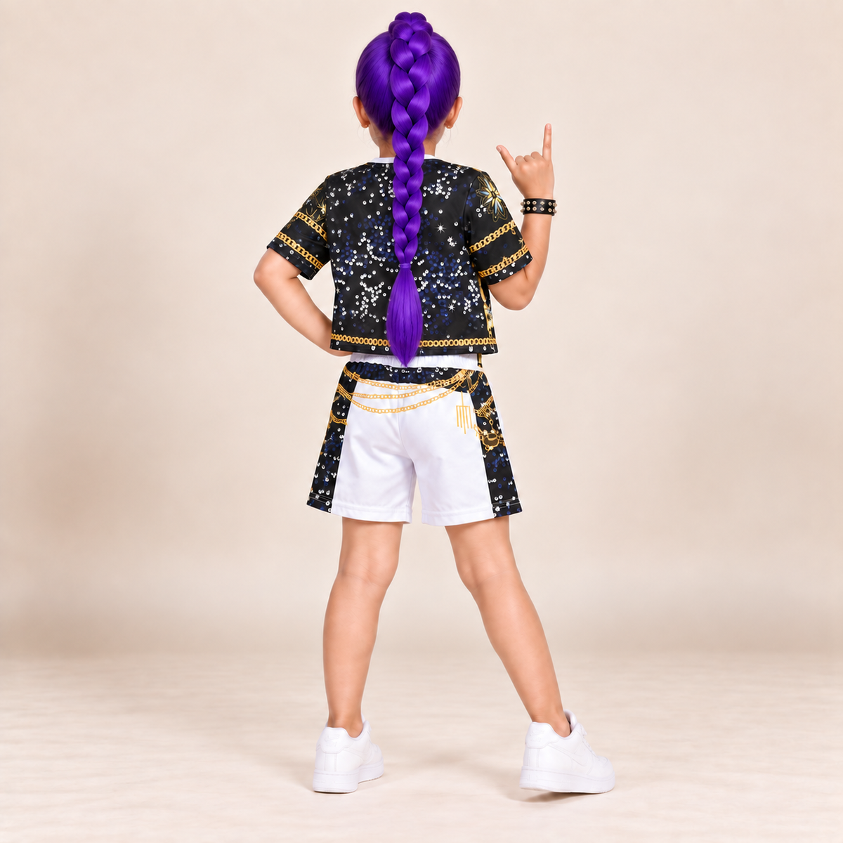 K Pop Rockstar Rumi Halloween Costume - image 22