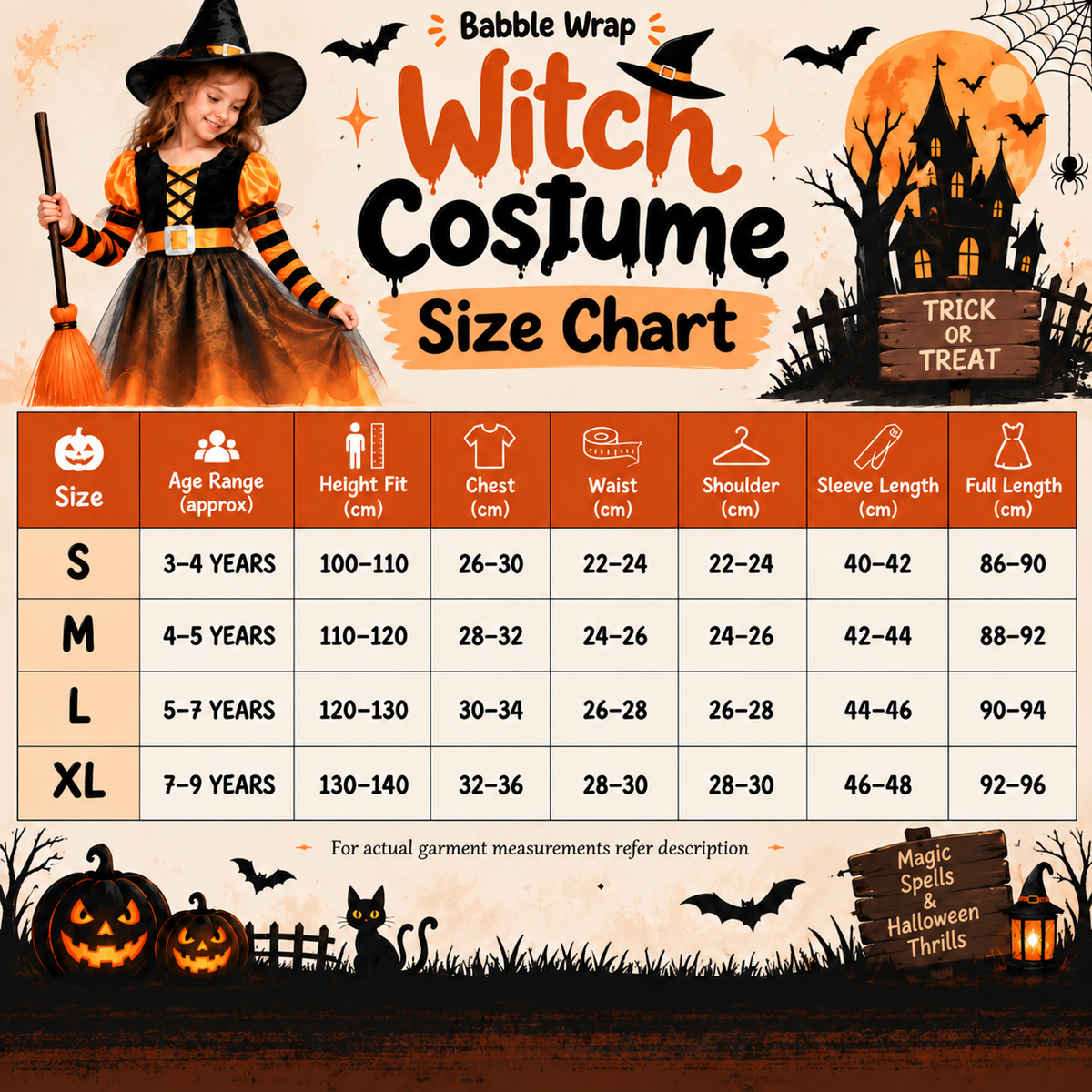 Little Pumpkin Witch Costume - image 6